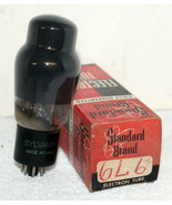 1- Vintage Used 6L6 Audio Vacuum Tube ~ Sylvania ~ Made in USA - $258.72 CAD