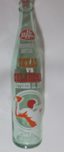 Dr pepper Texas Vs Oklahoma Oct 13, 1973 State Fair 10 oz Bottle empty - $3.47