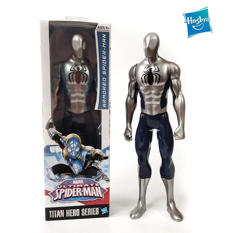 Hasbro Marvel Legends The Avengers Titan Hero Series Ultimate Armored Spiderman - £12.98 GBP
