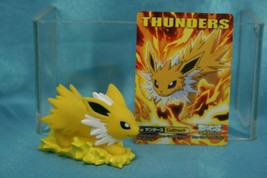 Bandai Pokemon Kids Kimewaza BW5 Finger Puppets Vinyl Figure Jolteon Thunders - £27.37 GBP