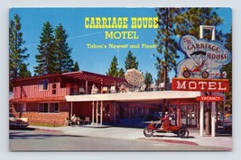 Carriage House Motel Lake Tahoe California CA UNP Chrome Postcard N11 - $6.88