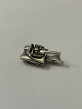 925 Army Tank Military Pendant 3D SPINS! NWOT - $18.70