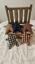 Primitive Freedom Fabric Stars Bowl Fillers Set Of 5 - $26.42