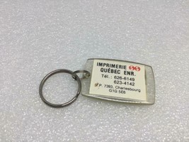 Vintage Promo Key Ring SALAISON TURCOTTE Keychain Ancien Porte-Clés VIAN... - $7.80