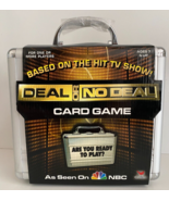 NEW 2006 "Deal or no Deal" Card Game in Suitcase #8402 - $39.59