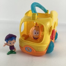 Bubble Guppies Swim-Sational School Bus Vehicle Gil Action Figure Just Play Toy - $27.73