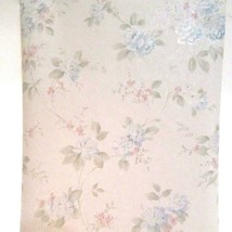 VYMURA Chantilly Floral Pastel Pink Blue 85-870 Wallpaper Roll(s) - $29.00