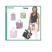 New Look Sewing Pattern 6467 Bags Totes Purses - $8.99