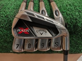 Callaway RAZRX Golf Iron Set 6-9, SW Ladies Flex Graphite Shaft - £140.61 GBP