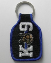 K-9 K9 Corps Military Dog Embroidered Key Chain Key Ring 1.75 X 2.75 Inches - £4.28 GBP