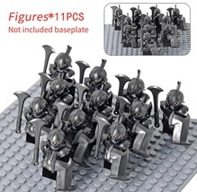 Lot 11 Pcs Medieval Uruk-Hai Dwarf Soldier Elves Gondor LOTR Minifigures #54 - £14.27 GBP