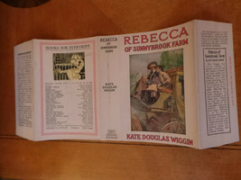 orig Dust Jacket only Rebecca of Sunnybrook Farm by Kate Wiggin Grosset &amp; Dunlap - £14.21 GBP