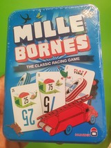 Mille Bornes Classic Racing Card Game Tin Box Dujardin Asmodee MIB01 Eng... - $12.09