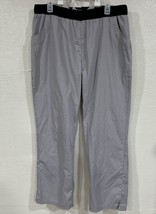 Butter Soft Scrubs Pants Grey Size XL Elastic Band Waist - $8.42