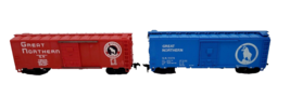 HO Scale 40&#39; Great Northern Boxcar G.N. 18626 / G.N. 11374 Pair - £13.51 GBP