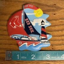 Boston Red Sox Boat Lighthouse Magnet MLB Willabee & Ward 2010 - $14.84