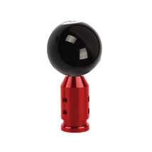 Brand New Universal 8 Billiard Ball Round Shift Knob+ Red Adapter For Non Thread - £14.14 GBP