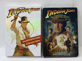 Lot of 2 Indiana Jones: The Adventure Collection &amp; The Kingdom of Crystal Skull - £9.83 GBP