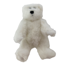 Ganz Larry Jointed Bear Teddy White Small 1994 Choice Plush Toy Stuffed Animal - £19.61 GBP