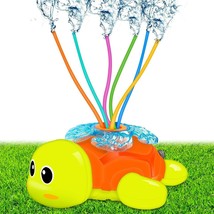 Garden Sprinkler,Outdoor Water Spray Sprinkler-Cute Turtle Lawn Sprinkler (Blue) - £15.23 GBP