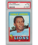 1971 Topps Charlie Sanders Rookie #210 PSA 6 P1406 - $57.42