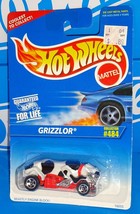 Hot Wheels 1996 Mainline Release #484 Grizzlor White w/ Black Spots 5SPs - $4.00