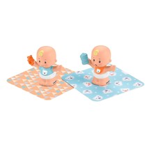 Fisher-Price Little People Snuggle Twins Figure Set for Toddlers, Blonde - $29.99