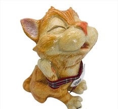 Little Paws Cat Figurine 4.5" High Orange Marmalade Sculpted Pet 347-LP-MAR 