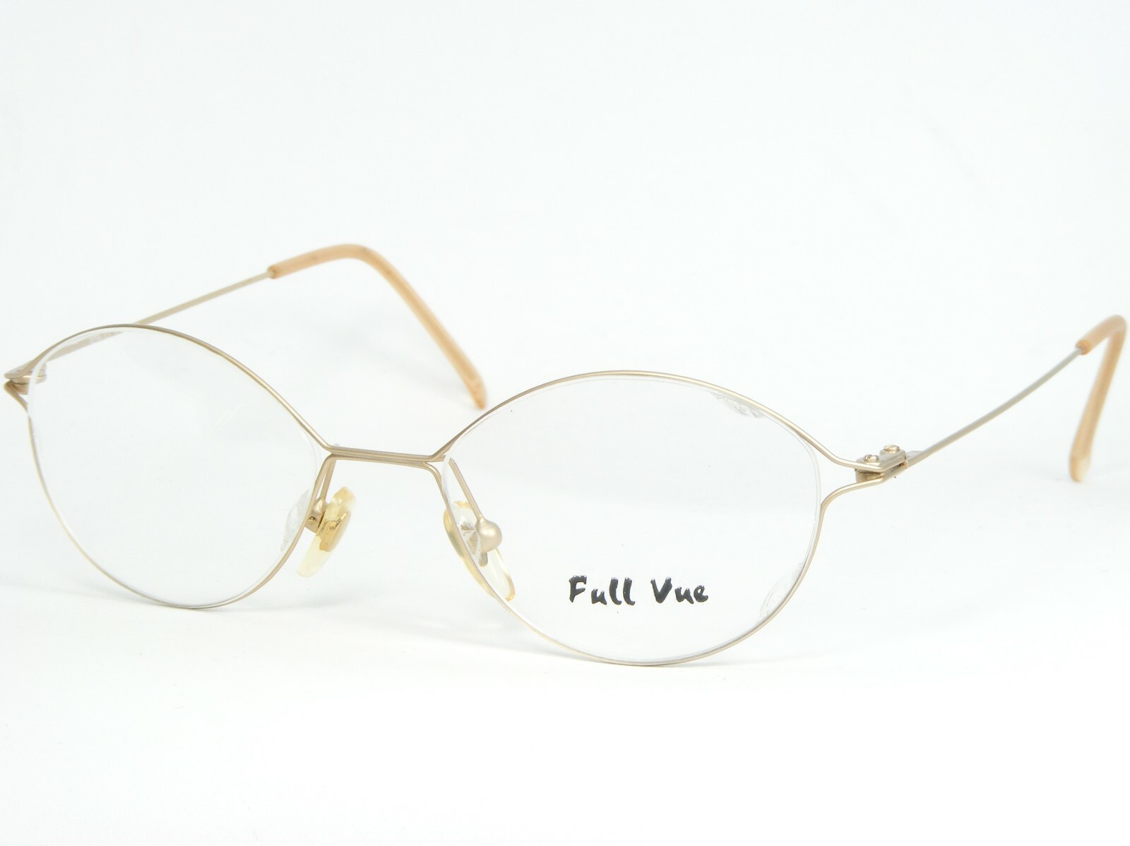 Vintage FULL VUE 4250 C1 GOLD SAND EYEGLASSES GLASSES METAL FRAME 47-17-... - $59.40