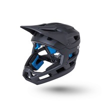 Kali DH Invader 2.0 Solid Matte / Gloss Black Bicycle Helmet - £203.74 GBP