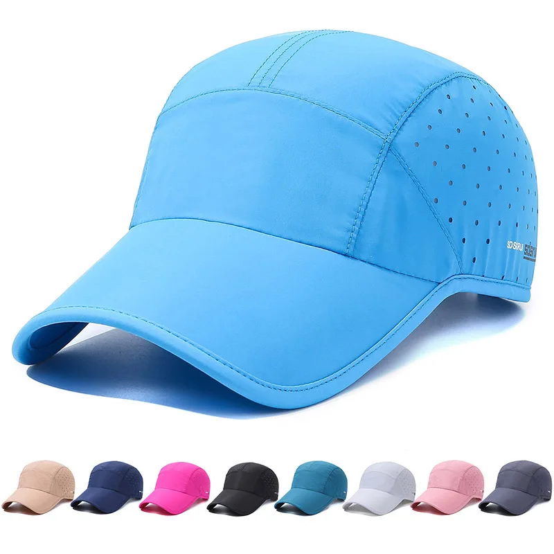 Aterproof breathable baseball cap summer for men women fashion adjustable snapback thin thumb200