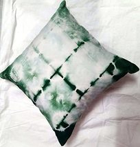 Tie Dyed Indigo Cushion Covers Interior Home Sofa Cushions Shibori Pillo... - £7.81 GBP