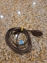 Vintage 70's GE Brown Extension Cord - Non Polarized - $145.58 MXN Vintage 70's GE Brown Extension Cord - Non Polarized - $145.58 MXN