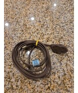 Vintage 70's GE Brown Extension Cord - Non Polarized - $145.58 MXN Vintage 70's GE Brown Extension Cord - Non Polarized - $145.58 MXN
