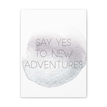 Inspirational Wall Art Yes To Adventures Motivation Wall Decor for Home Office  - £59.75 GBP+