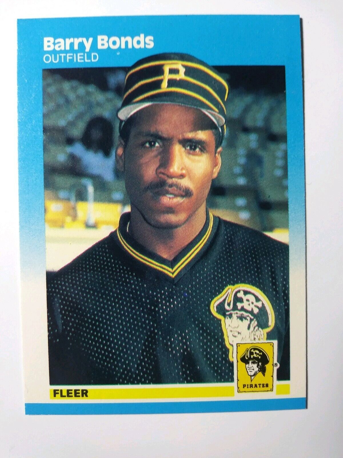Barry Bonds Pittsburgh Pirates 1987 Fleer Rookie Baseball Card #604 NM-MT (d) - $17.99