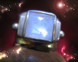 Haunted Ring Ancient Circle 5 Points Of Sorcerer&#39;s Power Secret Ooak Magick - £7,042.64 GBP