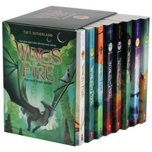 Wings Of Fire Wings Books Dragons Book Series Collection 1-8 Order Box Set New ~ - £37.73 GBP