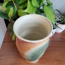 Signed Studio Pottery Vase, Linda Dalton Pottery, Handmade Ceramic Vase image 6