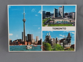 Vintage Postcard - Toronto CN Tower City Hall and Casa Loma - Royal Specialty - $15.00