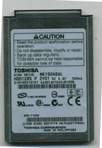 Toshiba 10GB 4200RPM, 1.8&quot; HDD1285 MK1504GAL for iPod Classic 2nd Gen-
s... - £26.01 GBP