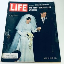 VTG Life Magazine April 14 1967 - Britain Blitzed By Oil / Percy-Rockefeller Wed - £10.39 GBP