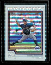 2004 Topps Chrome Refractor Baseball Card #184 Brian Lawrence San Diego Padres - £13.41 GBP