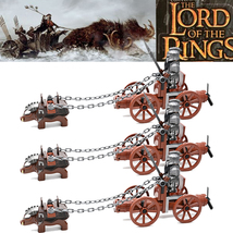 Boar Chariot Dwarves Warriors Lord of The Ring Hobbit Animal MiniFigure MOC Toys - £21.22 GBP