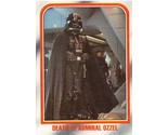 1980 Topps Star Wars ESB #34 Death Of Admiral Ozzel Darth Vader Sith Lord - $0.89