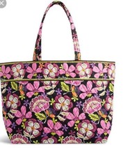 Vera Bradley Authentic Pirouette Pink Grand Tote Bag Travel NWT - £55.14 GBP