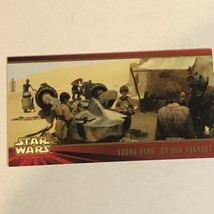 Star Wars Episode 1 Widevision Trading Card #37 Jar Jar Binks Jake Lloyd - £1.97 GBP