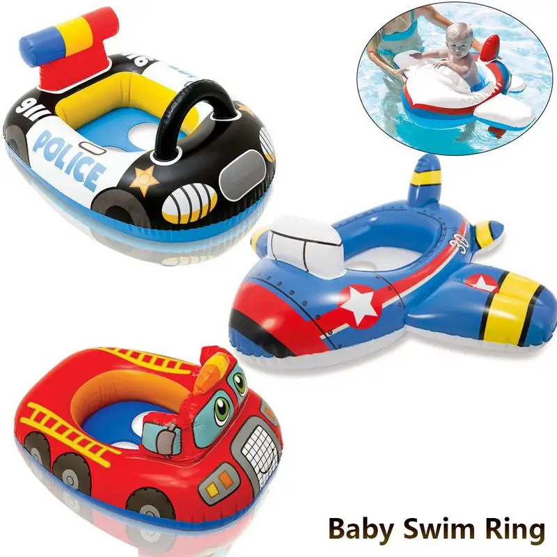 Game Fun Play Toys Inflatable Float Seat Boat Baby Pool Swim Ring Swimming Safe  - £52.74 GBP