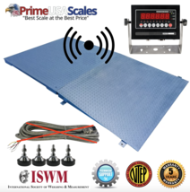Prime NTEP Floor scale 5&#39;x7&#39; Wireless Cordless + 1 Ramp 20,000 lb x 5 lb - £4,567.65 GBP