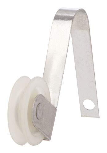 Barton Kramer 1&quot; Dia. x 1/4&quot; L Matte Nylon/Steel Screen Door Roller Asse... - $18.19